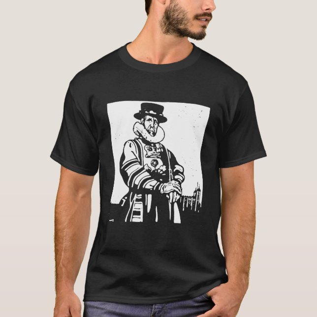 Camiseta Un yeoman Warder o Beefeater (Anverso)