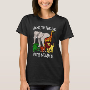 Camiseta Un Zoo Para Los Niños Que Van Al Zoológico Con Mam