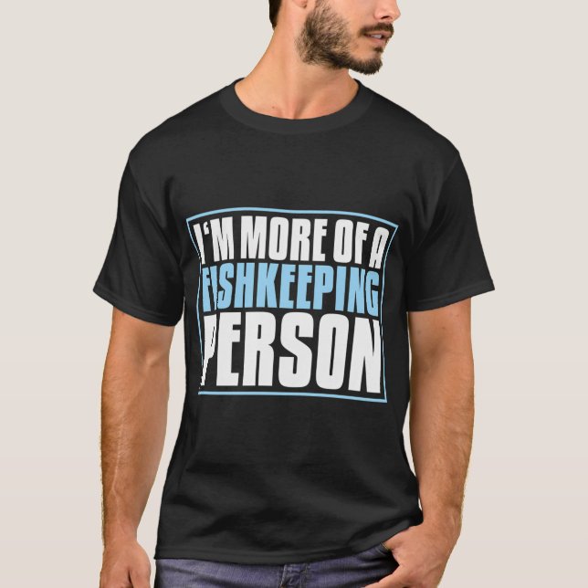 Camiseta Un zoológico para peces (Anverso)
