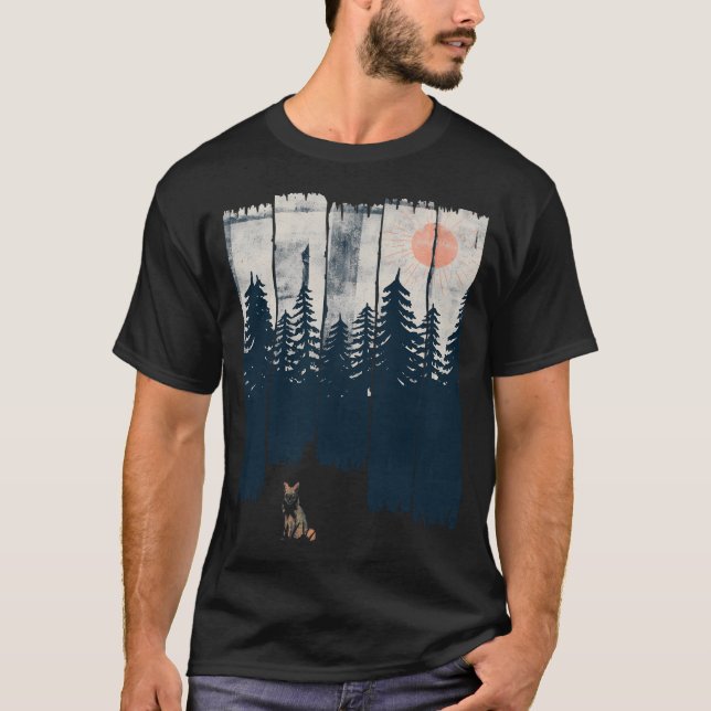Camiseta Un Zorro En El Salvaje... (Anverso)