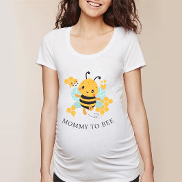 Camiseta Una abeja que está embarazada que revele una ducha
