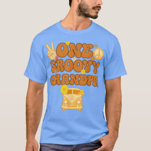 Camiseta Una abuela de Groovy que retro mamá Hippie Cumplea