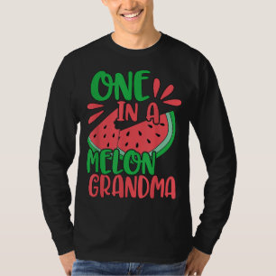 Camiseta Una Abuela Melón De Melón Una Abuela Roja