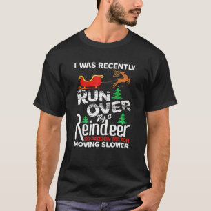 Camiseta Una Abuela Quedó Atropellada Por Un Navidad De Ren