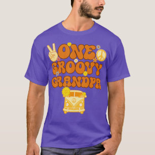 Camiseta Una abuela retro mamá Hippie Cumpleaños Floral de 