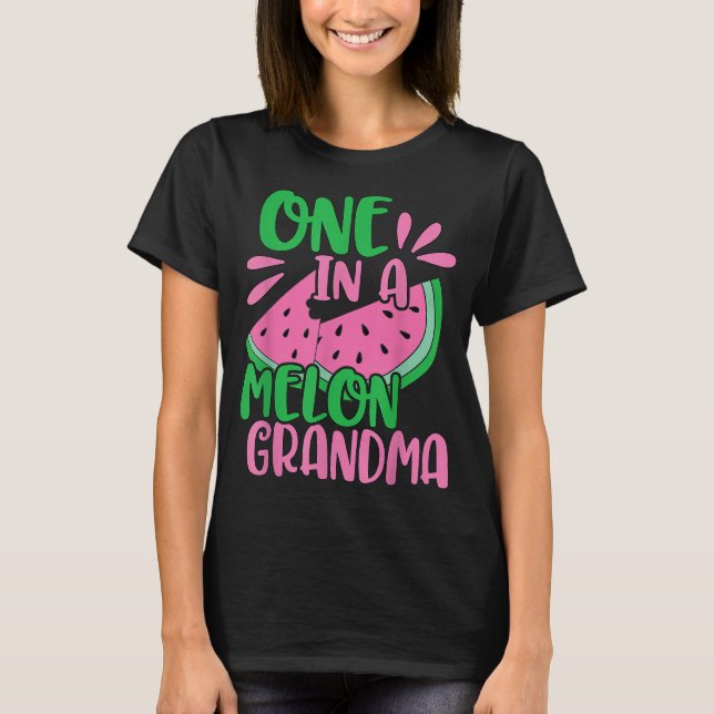 Camiseta Una Abuela Rosa De Melón (Anverso)