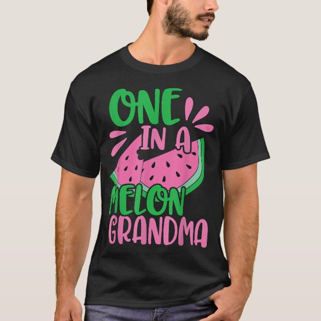 Camiseta Una Abuela Rosa De Melón (Anverso)