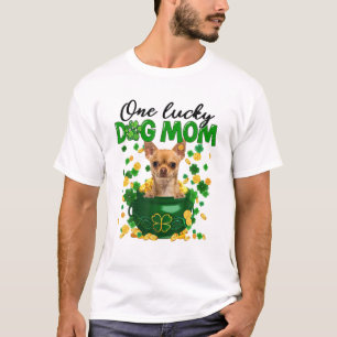 Camiseta Una afortunada madre de perro divertida TAN Chihua
