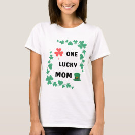 Camiseta Una afortunada mamá irlandesa 
