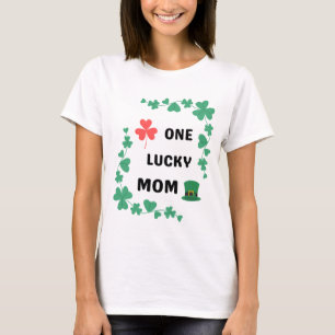 Camiseta Una afortunada mamá irlandesa 