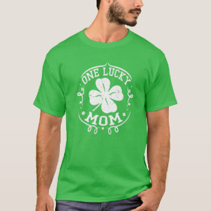 Camiseta Una afortunada mamá St Patrick's Day Regalos para 