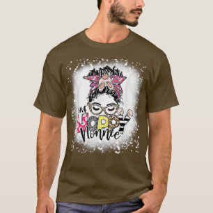 Camiseta Una amamantada Nonnie Messy Bun Grandma Bunny East
