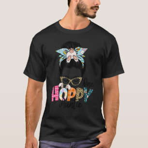 Camiseta Una amamantada tía desordenada conejita conejo Día