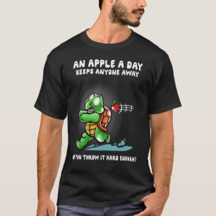 Camiseta Una Apple Al Día Mantiene A Cualquiera Alejado De 