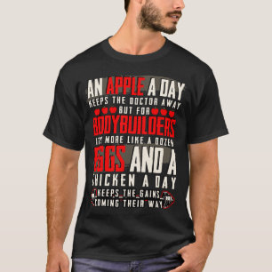 Camiseta Una Apple Al Día Mantiene Al Médica Alejado
