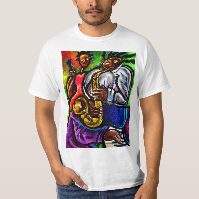 CAMISETA UNA ARBOLEDA DEL JAZZ (Anverso)