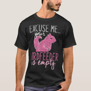 Camiseta Una ardilla divertida para los animales