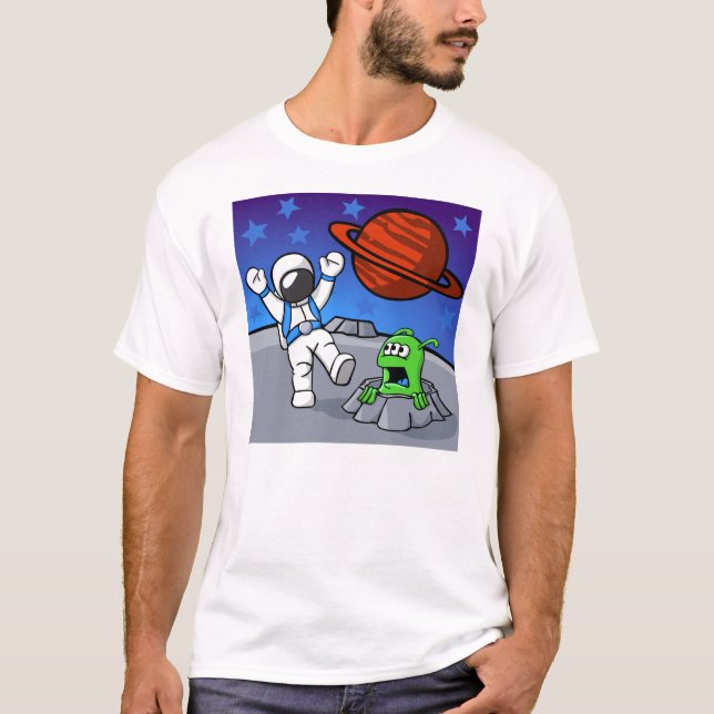 Camiseta Una aventura del espacio exterior (Anverso)