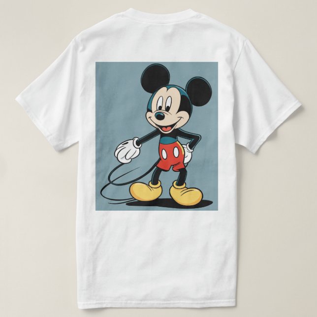 Camiseta Una aventura musical con Mickey Muse (Reverso del diseño)