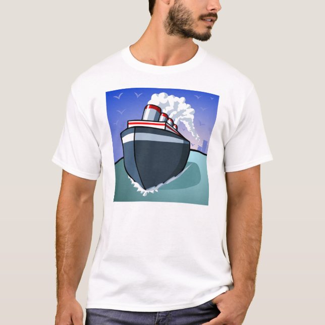 Camiseta Una aventura oceánica (Anverso)