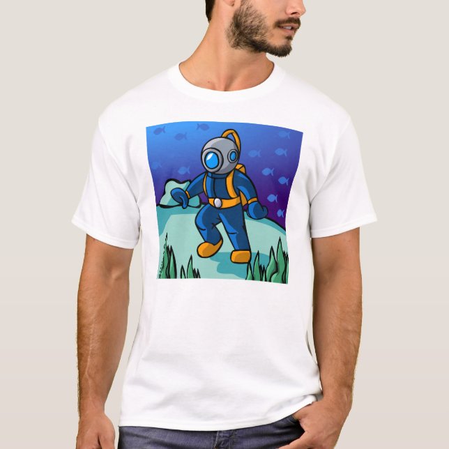 Camiseta Una aventura subacuática (Anverso)