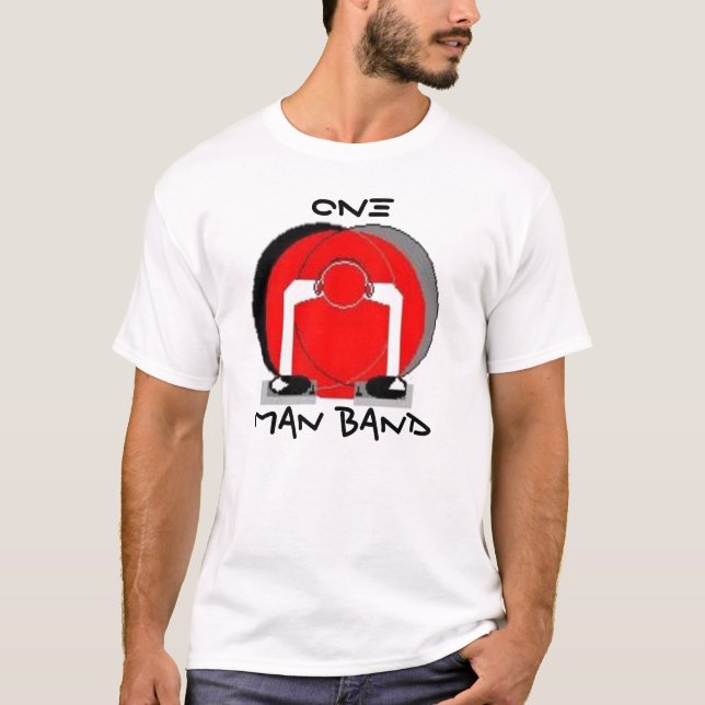 Camiseta Una banda 2 del hombre (Anverso)