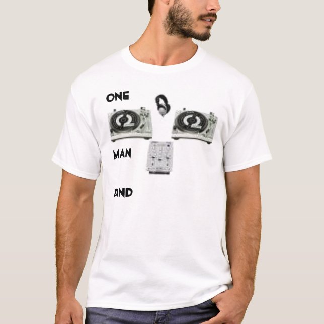 Camiseta Una banda del hombre (Anverso)