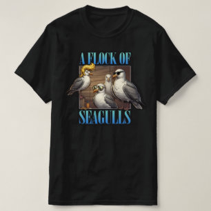 Camiseta Una bandada de gaviotas