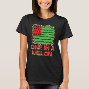 Camiseta Una bandera americana de melón para niños y niñas
