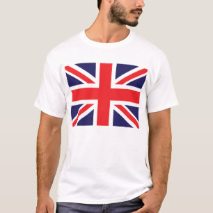 Camiseta Una bandera de Union Jack.