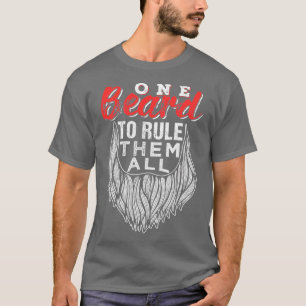 Camiseta Una Barba Para Gobernar Todos Los Padres Día Regal