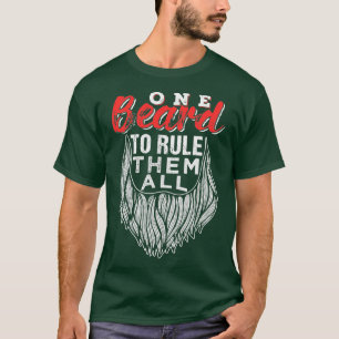 Camiseta Una Barba Para Gobernar Todos Los Padres Día Regal