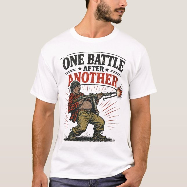 Camiseta Una batalla tras otra (Anverso)