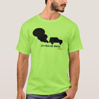 Camiseta Una bicicleta menor