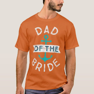 Camiseta Una boda náutica divertida favorece al padre papá