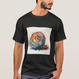 Camiseta Una bola de hilo que se desenreda Suelta la madeja
