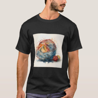 Camiseta Una bola de hilo que se desenreda Suelta la madeja