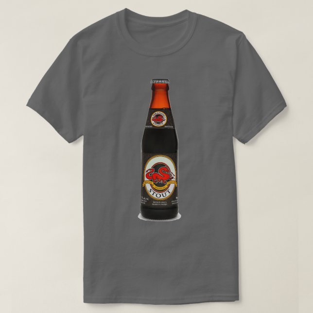 Camiseta Una botella de Dragon Stout Fun (Diseño del anverso)
