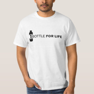 Camiseta UNA BOTELLA PARA de siempre el logotipo