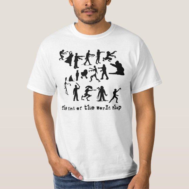 Camiseta Una breve historia del horror (Anverso)