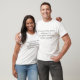 Camiseta Una buena cosa sobre Alzheimer es usted consigue… (Unisex)