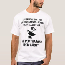Camiseta Una búsqueda divertida para la vida inteligente