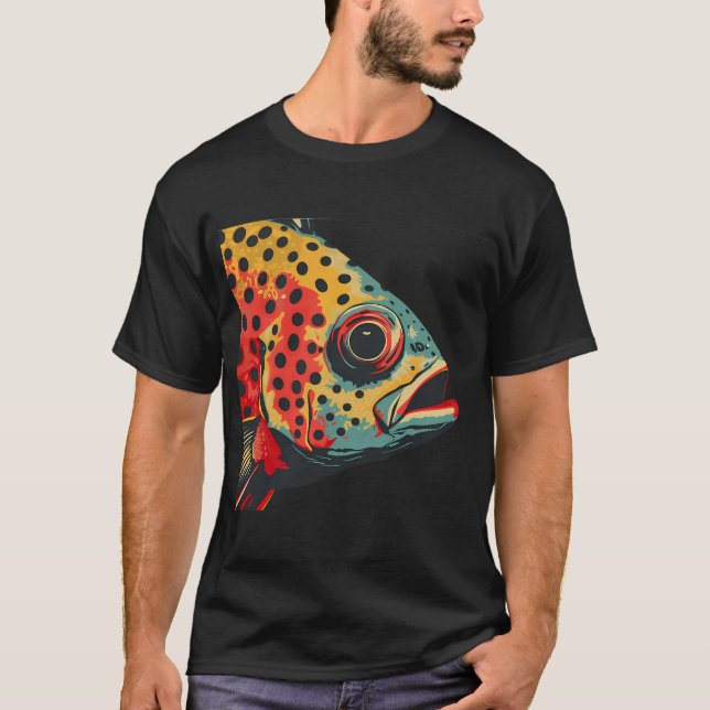 Camiseta Una cabeza de pargo o besugo (Anverso)