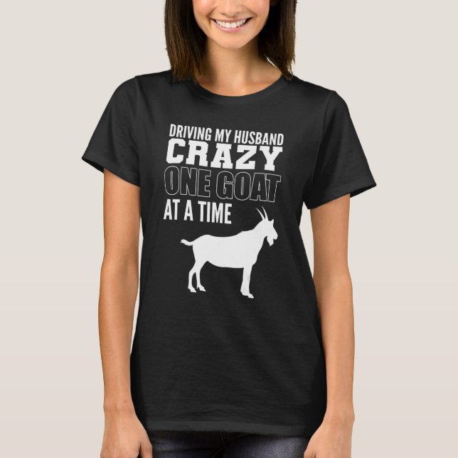 Camiseta Una cabra a la vez esposa (Anverso)