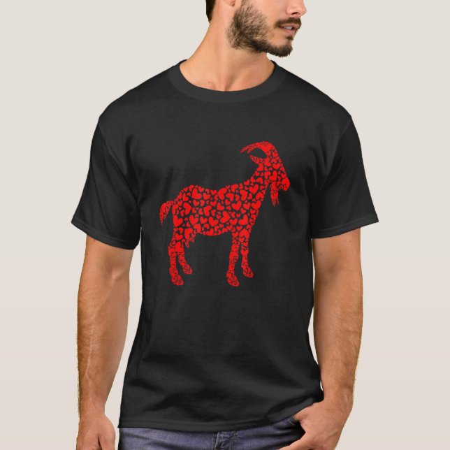 Camiseta Una Cabra Divertida Es Mi Amante De Los Animales M (Anverso)