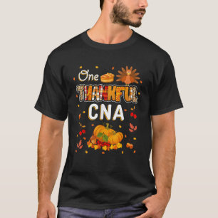 Camiseta Una caída agradecida de CNA deja otoño a CNA Thank