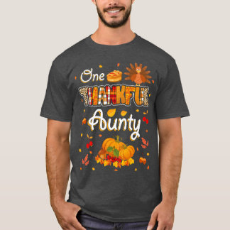 Camiseta Una Caída Agradecida De La Tía Sale De Otoño Tía T