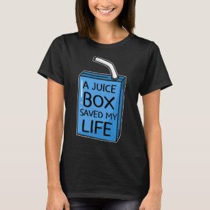 Camiseta Una caja de jugo salvó mi vida Diabetes Conciencia