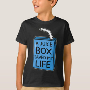Camiseta Una caja de jugo salvó mi vida Diabetes Conciencia