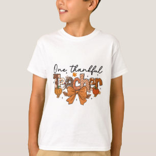 Camiseta Una Calabaza De Maestros De Agradecimiento Cae Coq